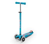 Micro® | Maxi Deluxe LED Patinete 3 Ruedas Niños | Ruedas con Luces LED | Sistema de Giro por inclinación | Altura Regulable | 5-12 Años | Niños y Niñas