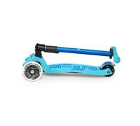 Micro® | Maxi Deluxe Plegable LED | Patinete 3 Ruedas Niños | Altura Regulable | Ruedas con iluminación LED | Rodamientos ABEC9 | 5-12 Años | Niños y Niñas