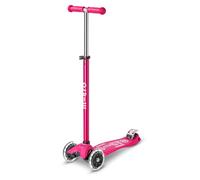 Micro | Maxi Micro Deluxe LED | Patinete niños 3 Ruedas | 5-12 años | Giro por Inclinación, Manillar Regulable en Altura Ruedas PU con luces LED activadas por movimiento, Ligero, Ingeniería Suiza