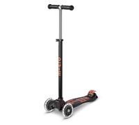 Micro | Maxi Micro Deluxe LED | Patinete niños 3 Ruedas | 5-12 años | Giro por Inclinación, Manillar Regulable en Altura Ruedas PU con luces LED activadas por movimiento, Ligero, Ingeniería Suiza