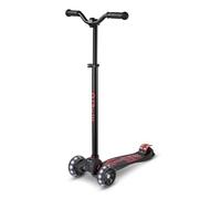 Micro® | Maxi Micro Deluxe Pro LED | Patinete 3 Ruedas | Niños 5-12 Años | Scooter Infantil | Ruedas Anchas con iluminación LED | "Inclínate y Gira" | Manillar Ergonómico Ajustable | Diseñado en Suiza