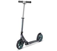 Micro Patinete clásico Micro | 8+ años | Perfecto para adultos y niños | Ruedas grandes | Plegable | Neumáticos que absorben los golpes | Gris