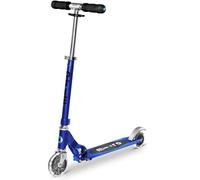 Micro® | Micro Sprite LED Patinete 2 Ruedas Niños | Patinete y Puños Plegables | Ruedas con iluminación LED | Ligero y Regulable en Altura | 5-12 Años | Niños y Niñas