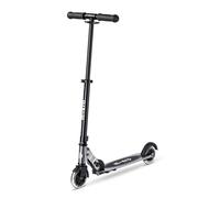 Micro | Micro Sprite LED | Patinete Plegable Niños | 2 Ruedas | Aluminio | Compacto y Plegable, Ligero, Manillar Ajustable, Ruedas PU luz LED activada por movimiento, Freno Trasero, Ingeniería Suiza