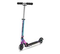 Micro® | Micro Sprite LED Scooter 2 Ruedas Niños | Patinete y Puños Plegables | Ruedas con iluminación LED | Ligero y Regulable en Altura | +5 Años | Niños y Niñas
