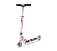 Micro® | Micro Sprite LED Scooter 2 Ruedas Niños | Patinete y Puños Plegables | Ruedas con iluminación LED | Ligero y Regulable en Altura | +5 Años | Niños y Niñas