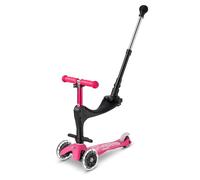 Micro® | Mini 3en1 Deluxe + LED | Patinete Evolutivo | Niños 1-5 Años | Manillar y Asiento de Altura Ajustable | Ruedas con luces LED | Scooter Infantil | "Inclínate y Gira" | Ingeniería Suiza