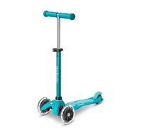 Micro® Mini Deluxe LED | Patinete Infantil Premium 3 Ruedas con Luces LED sin Pilas| Manillar Ajustable y Desmontable | Plataforma Antideslizante | Giro por Inclinación | Niños y Niñas | +2 Años