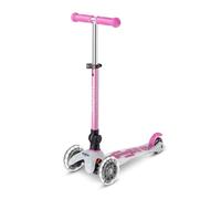 Micro® | Mini Micro Deluxe Plegable LED Patinete 3 Ruedas Niños | Plegable | Ruedas con iluminación LED y Rodamientos ABEC9 | Manillar Regulable en Altura | Niños y Niñas | 2-5 años