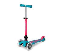 Micro® | Mini Deluxe LED | Plegable | Patinete Luces LED | Niños 2-5 años | Patinete infantil premium, Scooter de 3 Ruedas con luces LED, Giro por inclinación, Altura regulable, Diseñado en Suiza