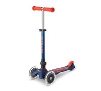 Micro® | Mini Deluxe LED | Plegable | Patinete Luces LED | Niños 2-5 años | Patinete infantil premium, Scooter de 3 Ruedas con luces LED, Giro por inclinación, Altura regulable, Diseñado en Suiza