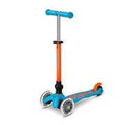 Micro® | Mini Deluxe LED | Plegable | Patinete Luces LED | Niños 2-5 años | Patinete infantil premium, Scooter de 3 Ruedas con luces LED, Giro por inclinación, Altura regulable, Diseñado en Suiza