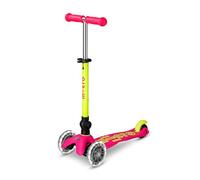 Micro® | Mini Deluxe LED | Plegable | Patinete Luces LED | Niños 2-5 años | Patinete infantil premium, Scooter de 3 Ruedas con luces LED, Giro por inclinación, Altura regulable, Diseñado en Suiza