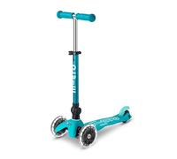 Micro® | Mini Deluxe LED | Plegable | Patinete Luces LED | Niños 2-5 años | Patinete infantil premium, Scooter de 3 Ruedas con luces LED, Giro por inclinación, Altura regulable, Diseñado en Suiza