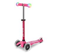 Micro® | Mini Deluxe Magic LED | Patinete Infantil 3 Ruedas con Luces LED en Manillar y Ruedas | Manillar Regulable | Sistema de Giro Patentado | Scooter niños y niñas con iluminación | Desde 2 años