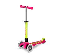Micro | Mini Micro Deluxe LED | Patinete niños 3 Ruedas | 2-5 años | Giro por Inclinación, Manillar Regulable en Altura Ruedas PU con luces LED activadas por movimiento, Ligero, Ingeniería Suiza