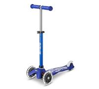 Micro | Mini Micro Deluxe LED | Patinete niños 3 Ruedas | 2-5 años | Giro por Inclinación, Manillar Regulable en Altura Ruedas PU con luces LED activadas por movimiento, Ligero, Ingeniería Suiza