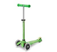 Micro | Mini Micro Deluxe LED | Patinete niños 3 Ruedas | 2-5 años | Giro por Inclinación, Manillar Regulable en Altura Ruedas PU con luces LED activadas por movimiento, Ligero, Ingeniería Suiza