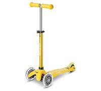 Micro | Mini Micro Deluxe LED | Patinete niños 3 Ruedas | 2-5 años | Giro por Inclinación, Manillar Regulable en Altura Ruedas PU con luces LED activadas por movimiento, Ligero, Ingeniería Suiza