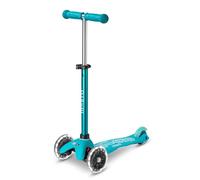 Micro | Mini Micro Deluxe LED | Patinete niños 3 Ruedas | 2-5 años | Giro por Inclinación, Manillar Regulable en Altura Ruedas PU con luces LED activadas por movimiento, Ligero, Ingeniería Suiza