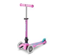 Micro® | Mini Micro Deluxe Plegable LED Patinete 3 Ruedas Niños | Plegable | Ruedas con iluminación LED y Rodamientos ABEC9 | Manillar Regulable en Altura | Niños y Niñas | 2-5 años