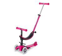 Micro® | Mini2Grow Deluxe LED | El Original Desde 1999 | Patinete Evolutivo con Asiento Mini 4en1 para niños Desde 1 año| Ruedas LED mas Brillantes | Transición sin Herramientas | 1-6 Años