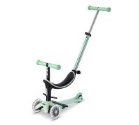 Micro® | Mini2Grow Deluxe LED | El Original Desde 1999 | Patinete Evolutivo con Asiento Mini 4en1 para niños Desde 1 año| Ruedas LED mas Brillantes | Transición sin Herramientas | 1-6 Años