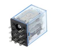 Micro minirelé HH53P MY3NJ MY3 de 11 pines DC12V/DC24V/DC110V/AC220V bobina electromagnética intermedia uso General