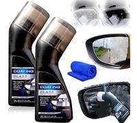 Micro-Molecular Anti-Fog Coating Agent Wiper,2025 New Anti Fog Spray Car Windscreen with Towel,Car Defogging for Cars Windows, Glass, Mirrors, Eyeglass Lenses (2)