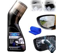 Micro-Molecular Anti-Fog Coating Agent Wiper - Auto Glass Defogging Agent, 2025 New Anti Fog Spray Car Windscreen with Towel,Car Defogging for Cars Windows, Glass, Mirrors, Eyeglass Lenses - 70ml (1)