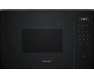 Micro-ondas Integrable SIEMENS BF525LMB1 (20 L - Sin Grill - Negro)