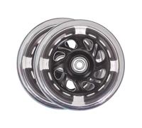 Micro® | Pack 2 Ruedas con luces LED 120mm | Repuestos Originales patinete infantil Micro | Rodamientos ABEC9 | Iluminación por Dinamo Sin Pilas | Fácil Instalación con Tornillos y Llaves Allen