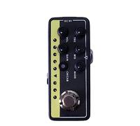 Micro Pedal De Guitarra Preamplificador De Preamplificador Digital Canal Dual Ecualizador De 3 Bandas 2 Modos De Trabajo Pedal De Efectos Accesorios para efectos de guitarra