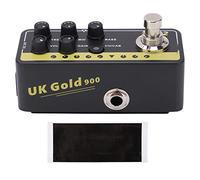 Micro Preamp Digital Para Guitarra Eléctrica, Amplificador De Efectos Individual, Metal, 9V - Sonido Realista, Dos Canales Independientes, Uso Versátil Para Músicos