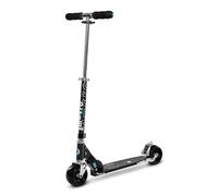 Micro® Rocket | Patinete de 2 Ruedas Extra Anchas 120 mm| Mayor Estabilidad | Scooter de Aluminio Plegable | Altura Ajustable 66 a 96 cm| Pata de Cabra | Ligero 3,85kg | Adolescentes y Adultos