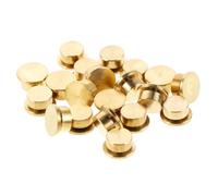 Micro Rodamientos Giratorios Dorados 20 Piezas para Bricolaje | Aleación, Movimiento Suave y Uso Silencioso, para Manualidades, Robots y Tarjetas Hechas a Mano