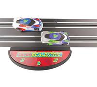 Micro Scalextric Mains Powered Track Piece UK Plug
