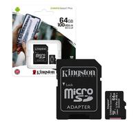 Micro SD 64GB Con Adaptador Kingston