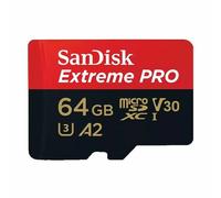 Micro SD Card SanDisk Extreme PRO 64 GB, SanDisk 64 GB Extreme PRO mic (SanDisk)