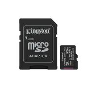 Micro sd kingston 128gb microsdxc canvas select plus gen3 150mb/s a1 (incluye adaptador de sd)