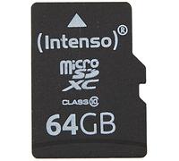 Micro Sd Memory Card With Adaptor Intenso 3413490 64 Gb Class 10 NUEVO