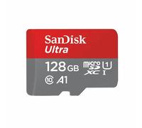 Micro SD Memory Card with Adaptor SanDisk Ultra Black 128 GB UHS-I, Sa (SanDisk)