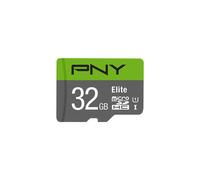 Tarjeta de Memoria MicroSDHC 32GB (Clase 10) + Adaptador - PNY