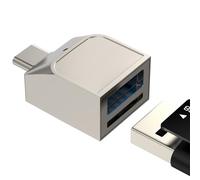Micro SD USB C Card Lector de tarjetas de memoria a USB adaptador para iPhone 17 16 15 Pro Max compatible con Samsung Galaxy S26 S25 compacto externo OTG Card Reader TF Type C Conector Memoria Memoria
