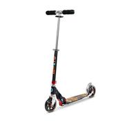 Micro® Speed+, Scooter Plegable 2 Ruedas, Aluminio, Peso 3,75, Carga Máx 100Kg, Altura Regulable 66-96cm, Rodamientos ABEC 9 con absorción de Impactos (Black Aztec)