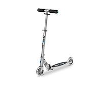 Micro® Sprite LED, Original Design, Patinete 2 Ruedas con iluminación LED Plegable, 6 Años, Peso 2,85kg, Carga Máx 100Kg, Aluminio, Plataforma Antideslizante, Rodamientos ABEC 9 (Aluminio)