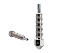 Micro Swiss Brass Plated Wear Resistant Nozzle for FlowTech™ Hotend - 0.6mm