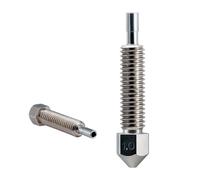 Micro Swiss Brass Plated Wear Resistant Nozzle for FlowTech™ Hotend - 1.00mm