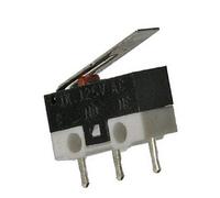 Micro Switch 125 V 2 A palanca 3 pines desviador botón palanca fin de carrera