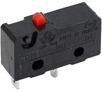 Micro Switches 5 Pcs Mini interruptor de micro límite No NC 3 Patas tarjeta circuito impreso Terminales SPDT 5A 125V 250V 2 Microscos empuje la palanca arco 9 mm(2p Without Nail)